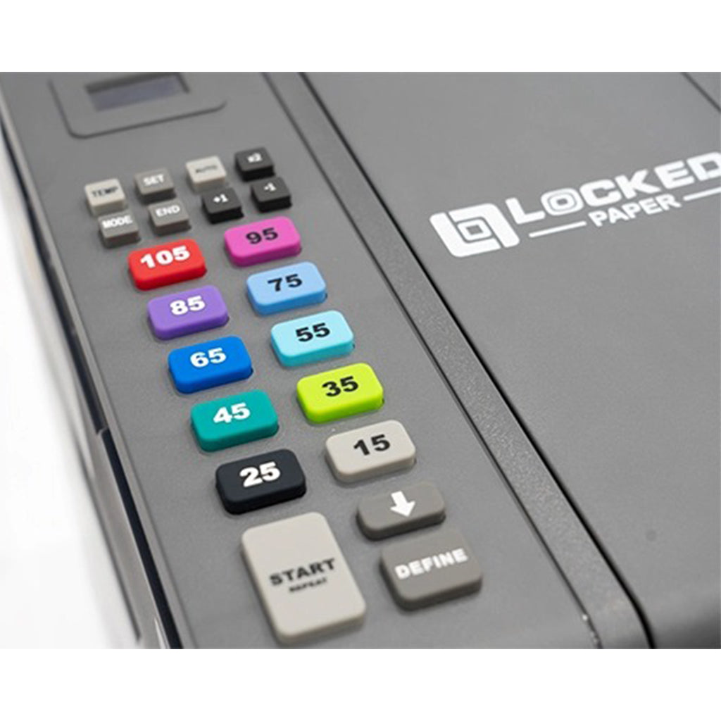 EG100 Automatic Sustainable Water-Activated Tape Dispenser buttons