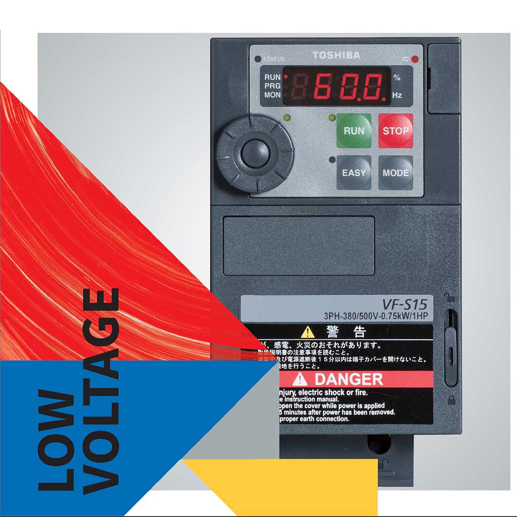 Toshiba VFS15-4007PL1-W1 S15 1 HP variable frequency drive