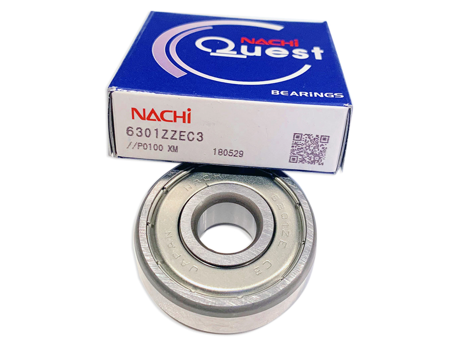 6301-ZZE C3 NACHI Ball Bearing - ppdistributors