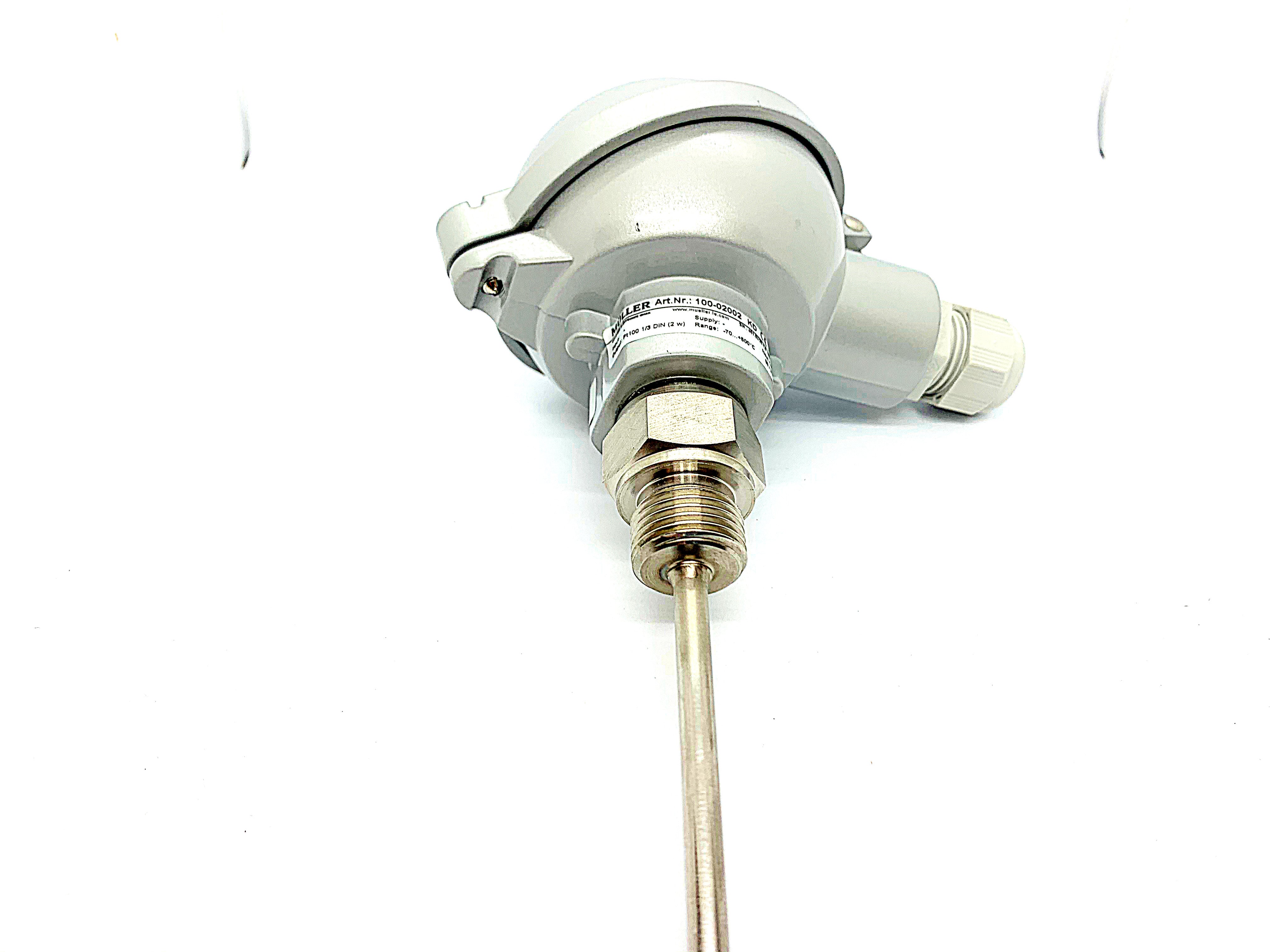 Muller temperature sensor Part number PT 100 - ppdistributors