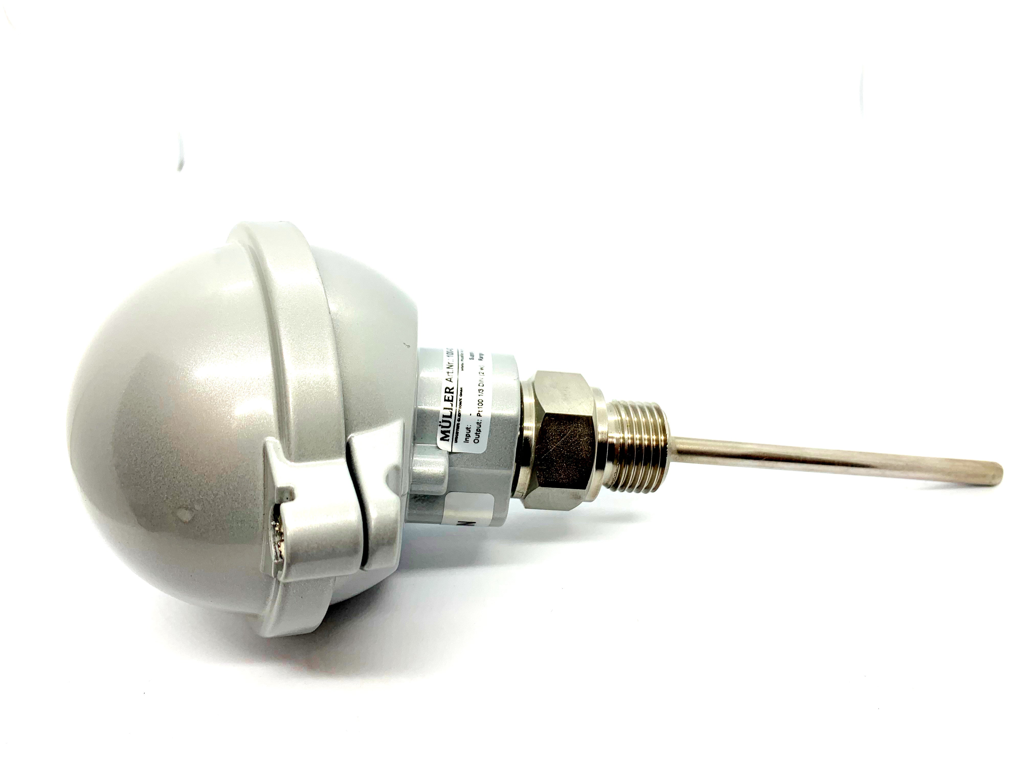 Muller temperature sensor Part number PT 100 - ppdistributors
