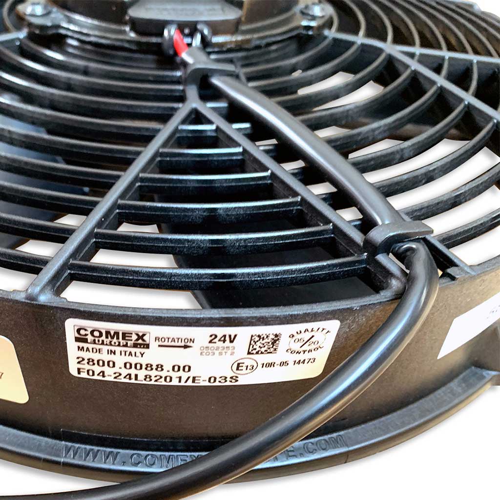 Comex fan closeup