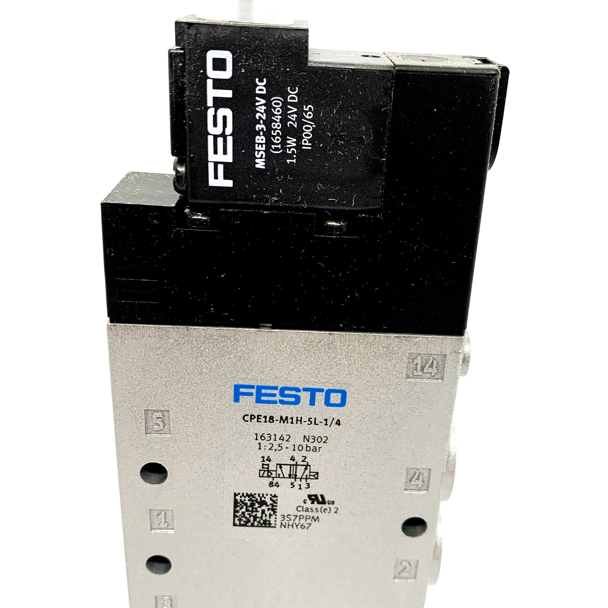 Festo Solonoid Valve P/N CPE18-M1H-5L-1/4