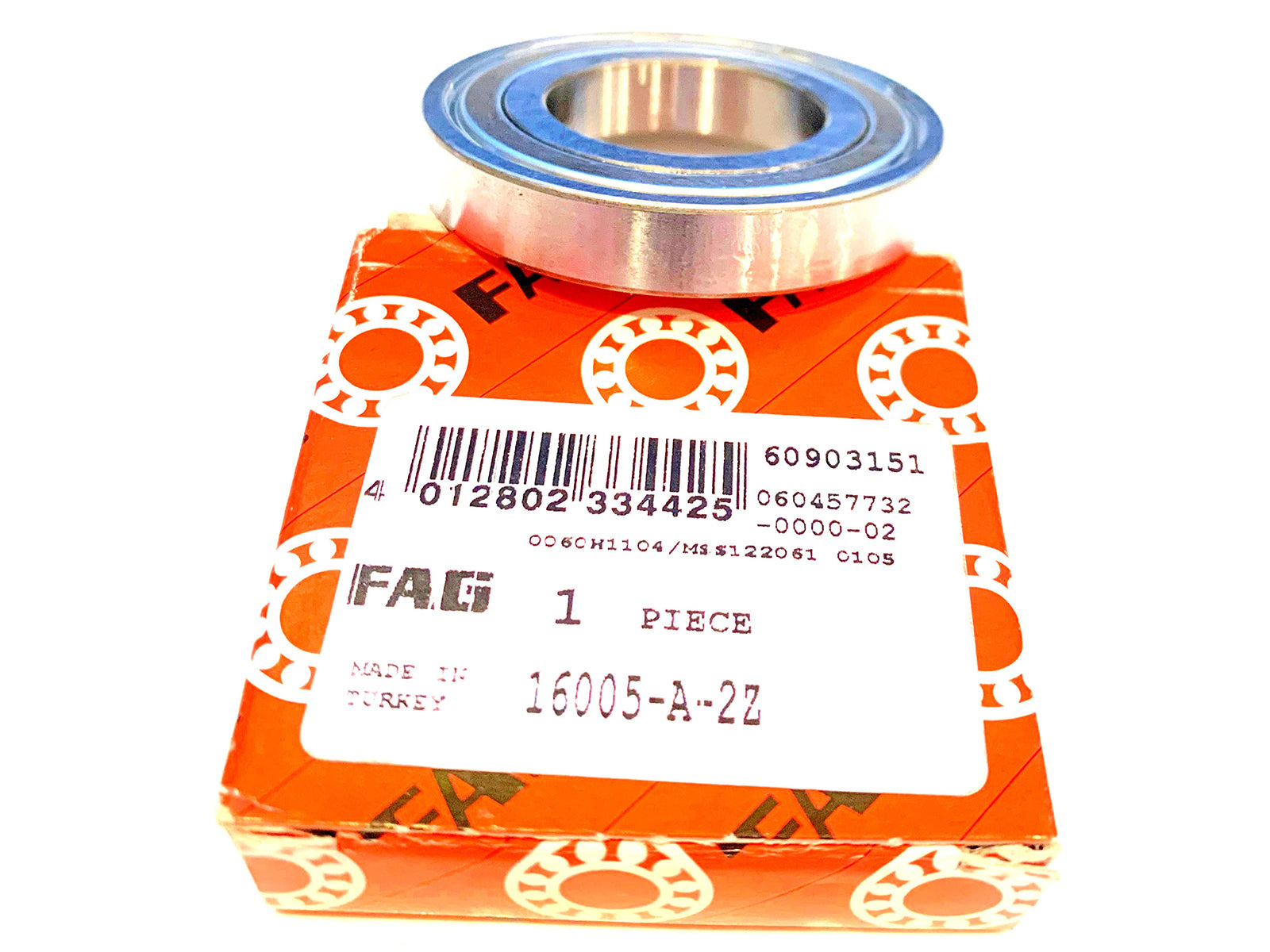 FAG Ball Bearing 16005-A-2Z - ppdistributors