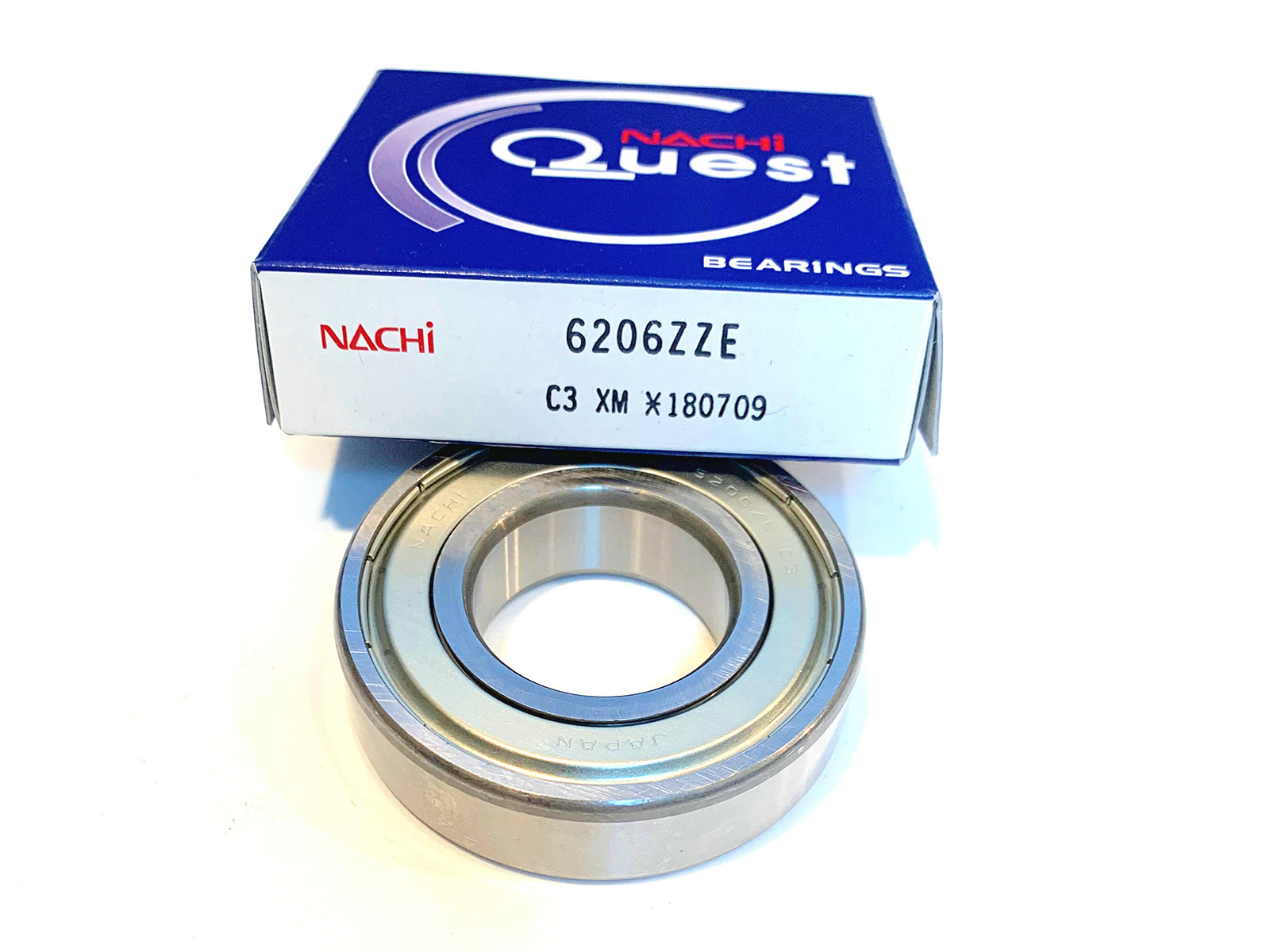 6206-ZZE C3 NACHI Ball Bearing - ppdistributors