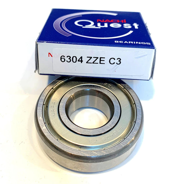 ゆページ 【630】 NACHI 6304 2NSE9 C3 Deep Groove Ball Bearing, Rubber Sealed
