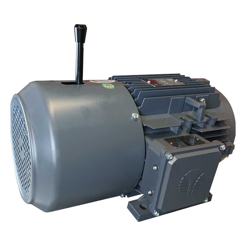 TechTop NEMA Brake Motor GX3-AL-TF-213T-2-B-D-7.5-BRK