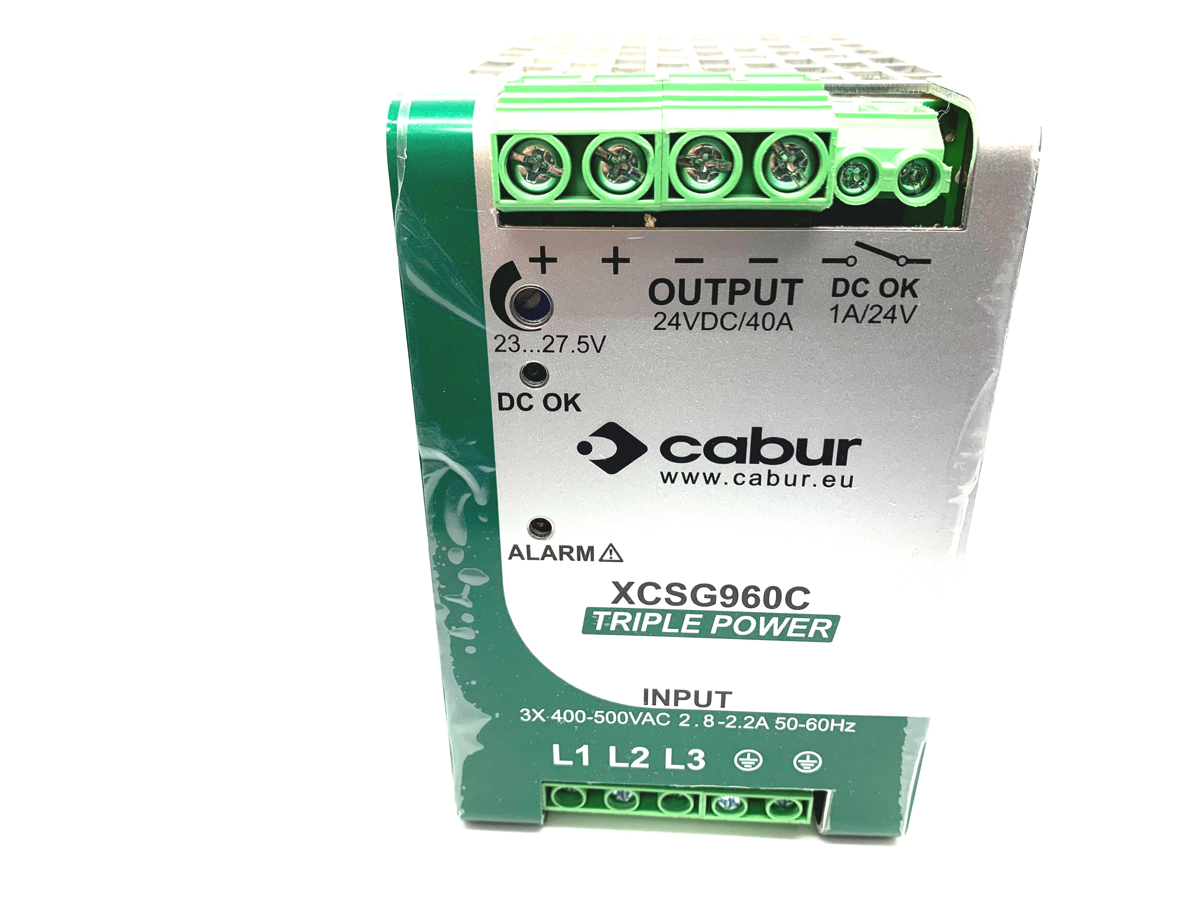 Cabur Power Supply XCSG960C 24VDC 40Amp