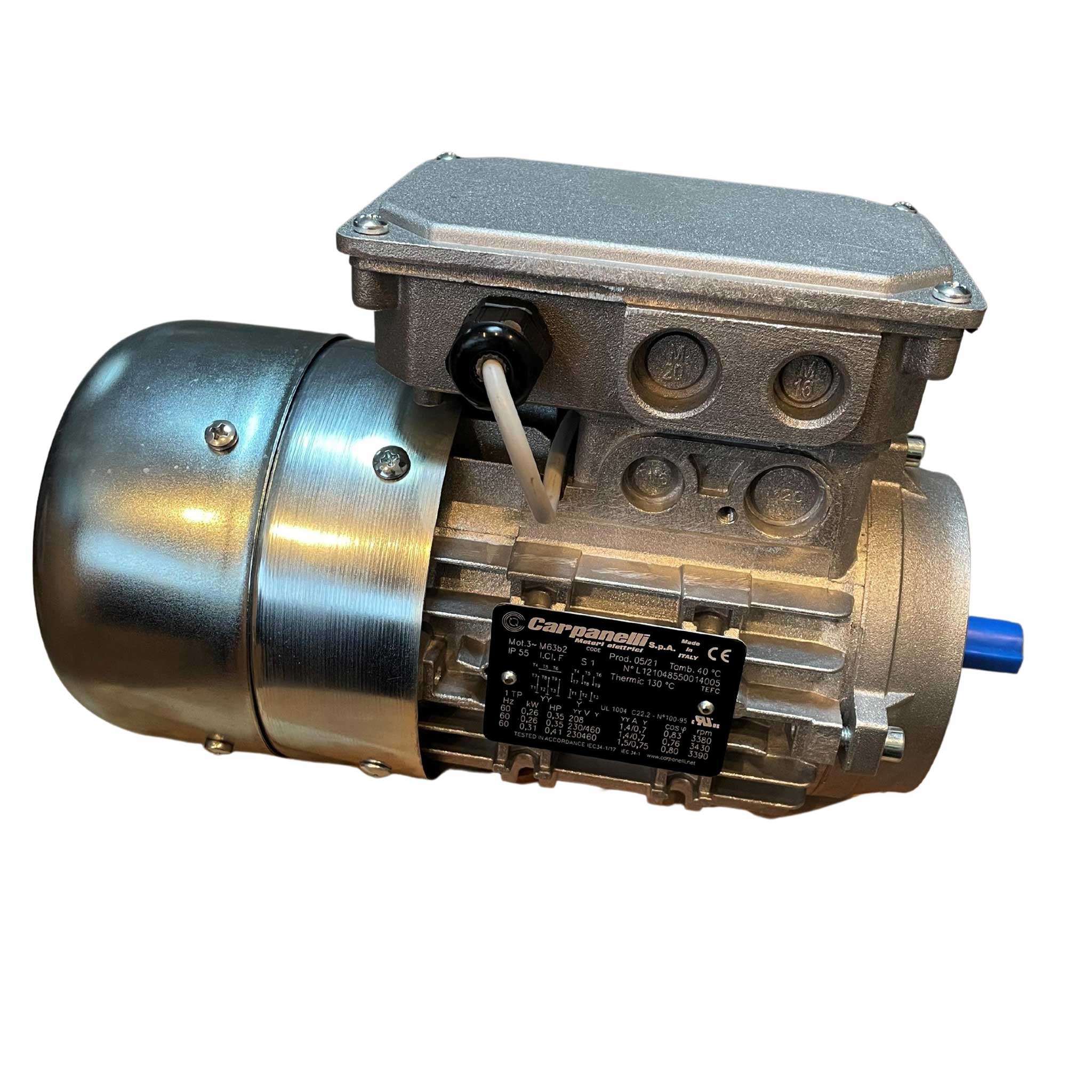 Carpanelli Brake Motor Type M63 B2 P&P Distributors