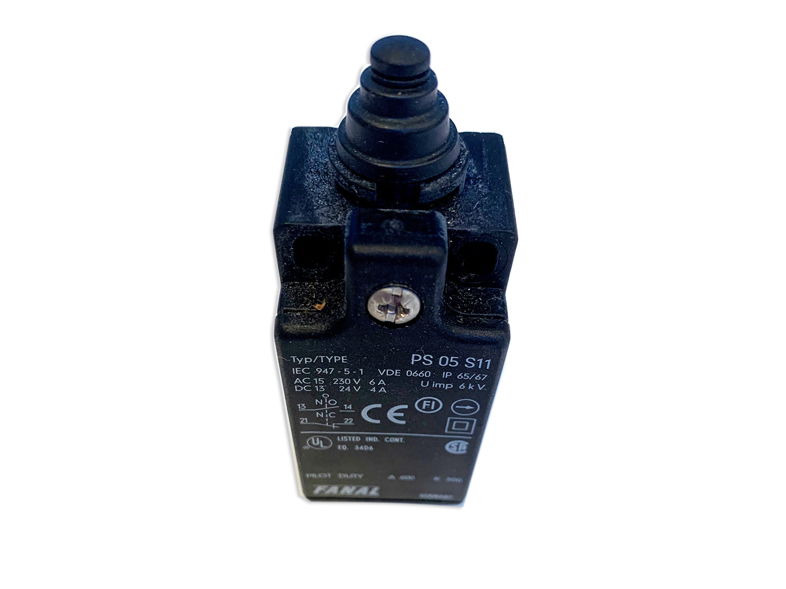 Fanal Position Switch Type PS 05 S11 - ppdistributors