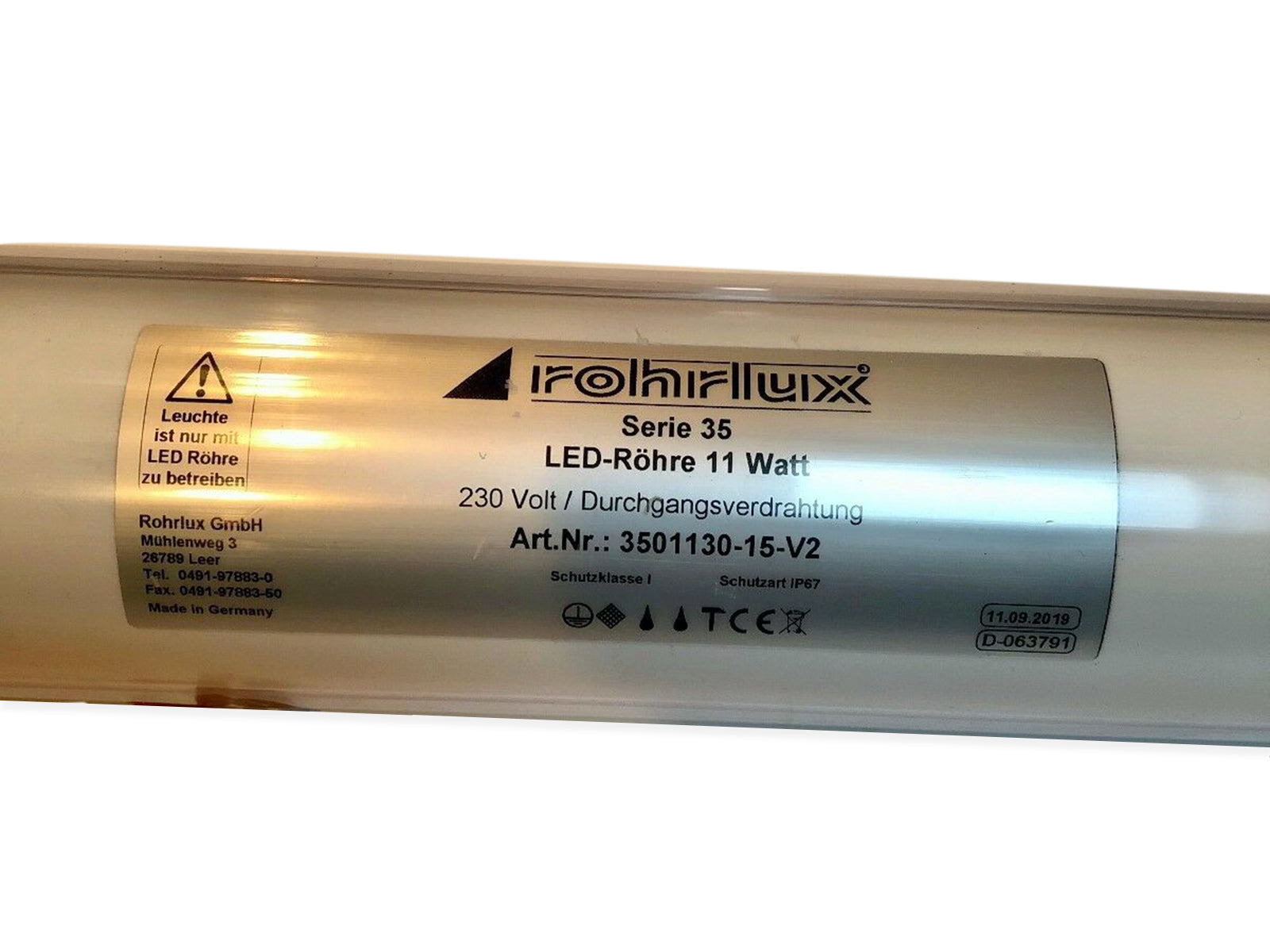 Rohrlux lamp 35011130-15-V2 230V - ppdistributors