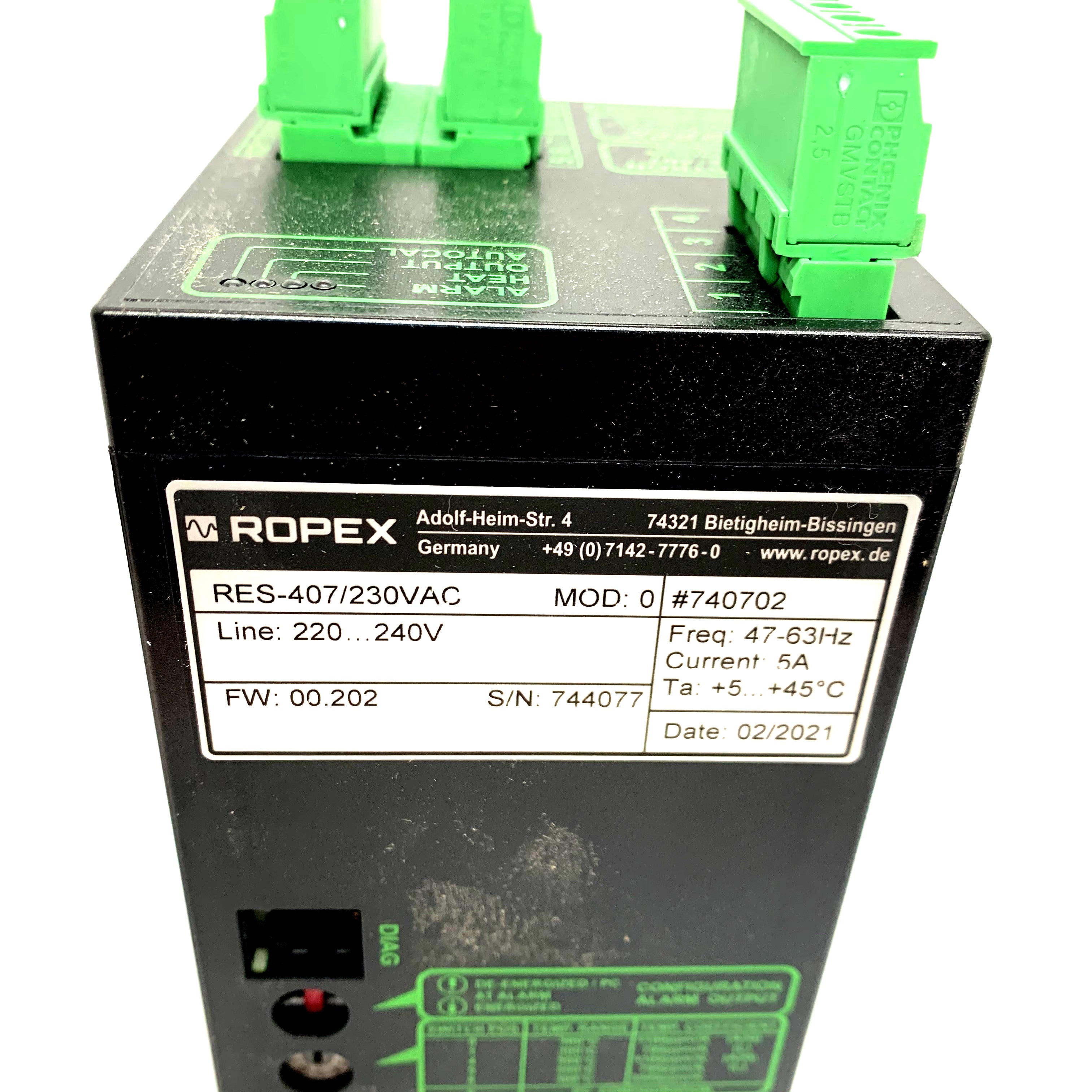 Ropex Heat Controller RES 407/230V