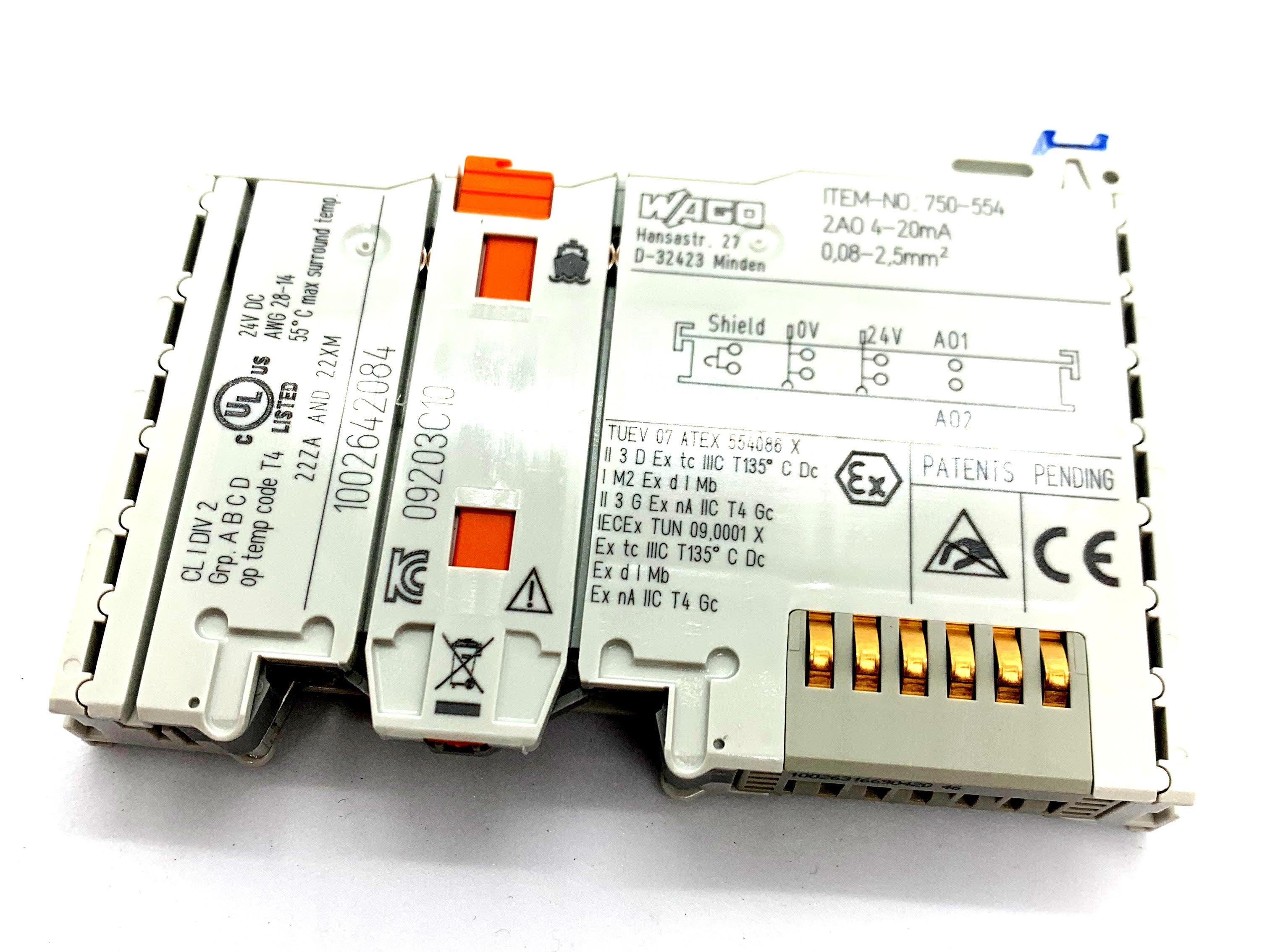 Wago Module 750-554 - ppdistributors